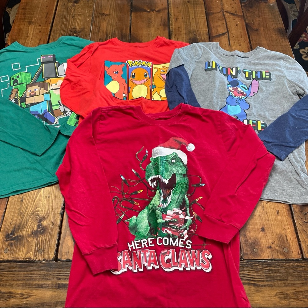 Colorful Graphic Long Sleeve Shirts